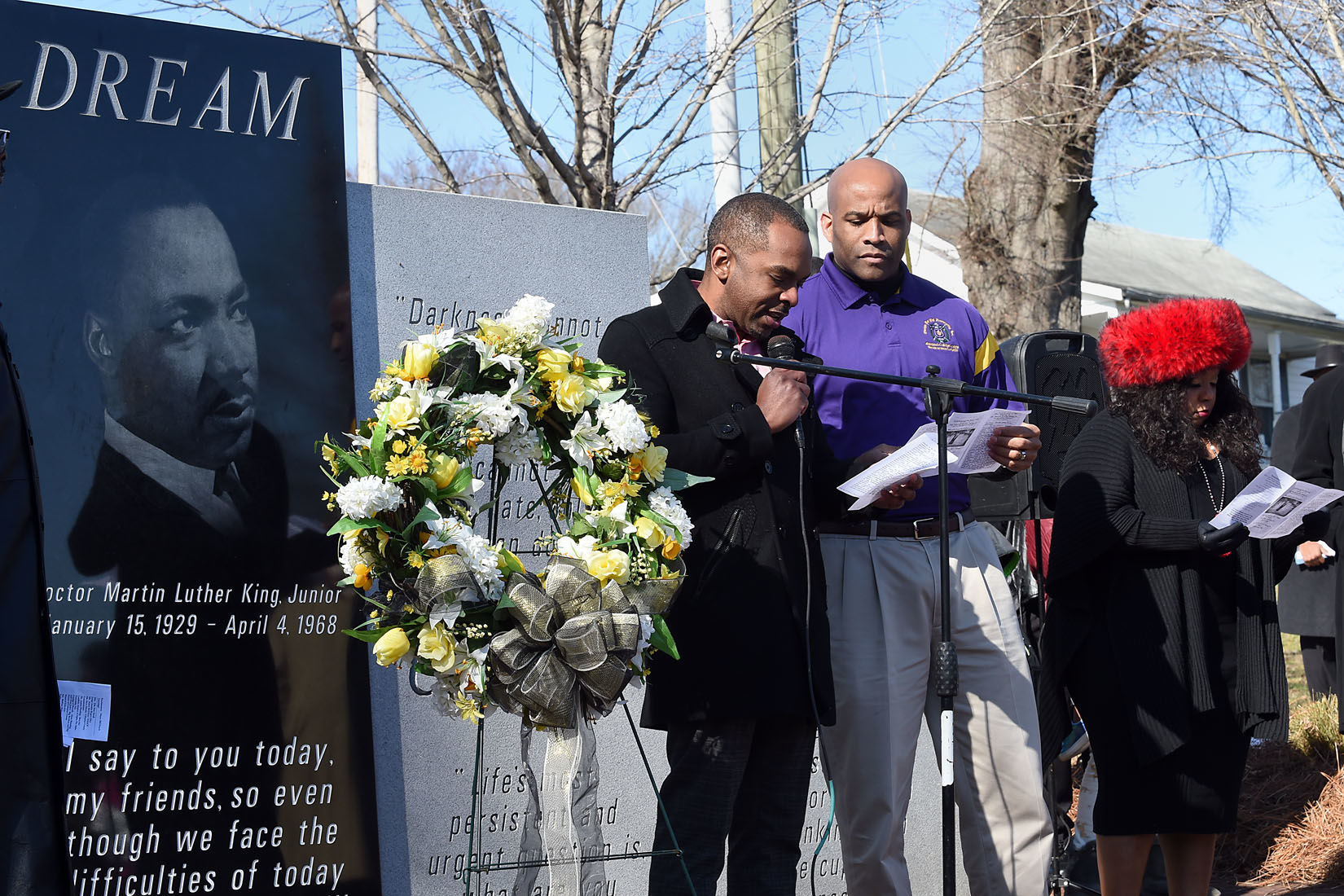 Martin Luther King, Jr. Day Ceremony